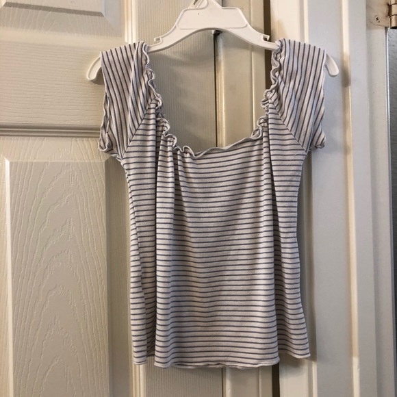 John Galt Off the Shoulder Tee - Picture 2 of 3